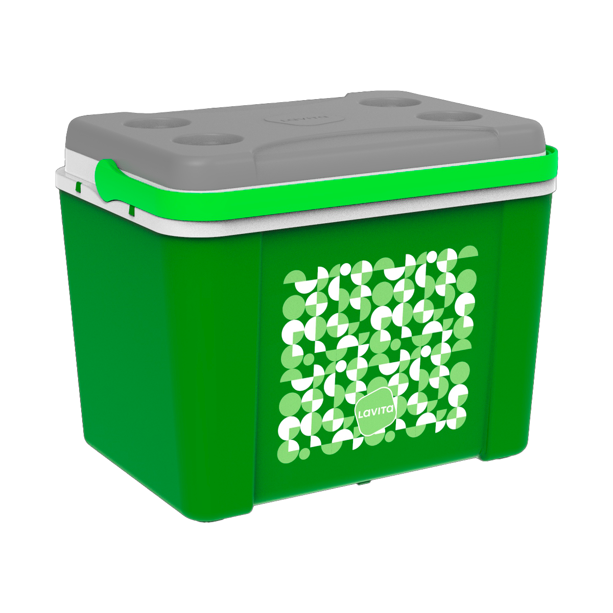 Caixa térmica color 34 litros Verde