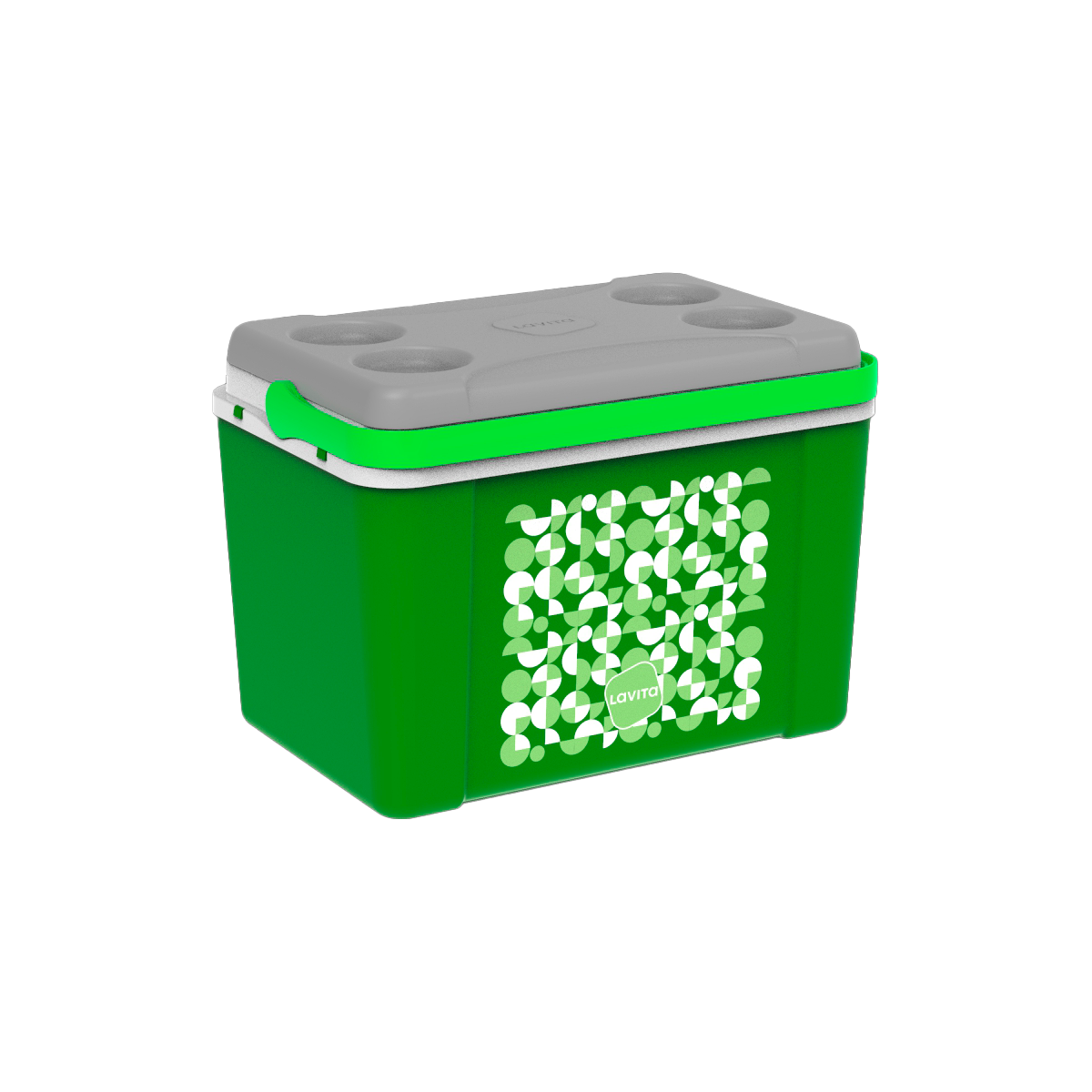Caixa térmica color 12 litros Verde