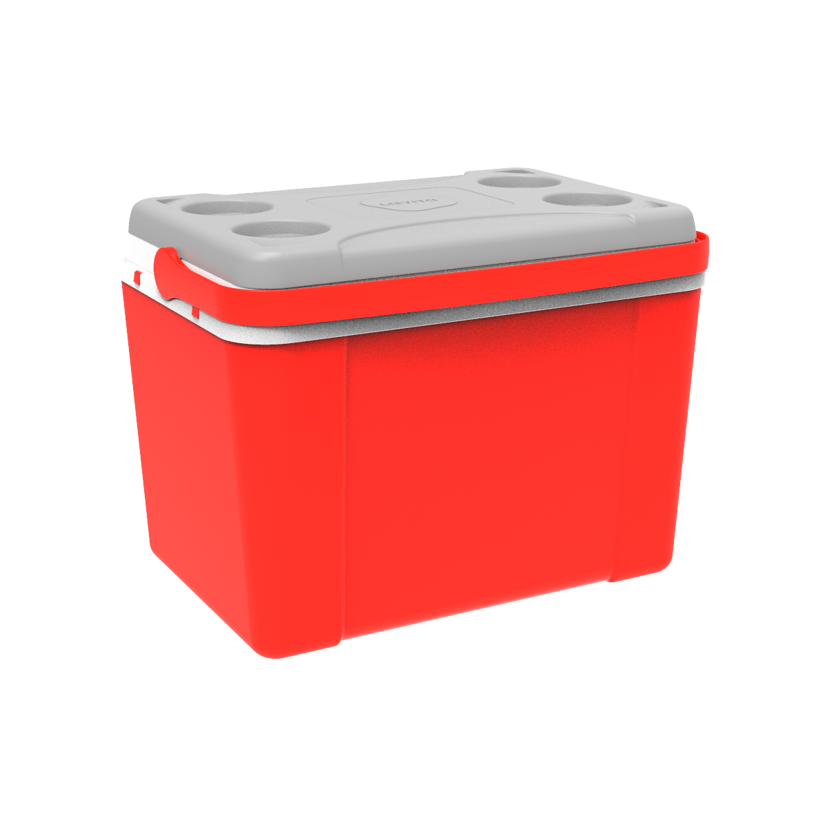 Caixa térmica tradicional 22 litros Vermelha