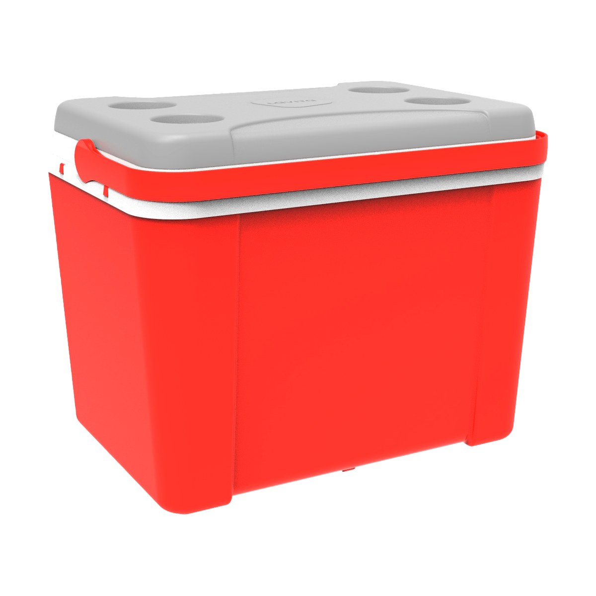 Caixa térmica tradicional 34 litros Vermelha